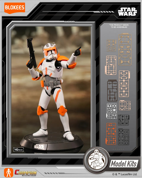 Star Wars: Attack of the Clones Champion Class CC10 Clone Commander Cody Model Kit