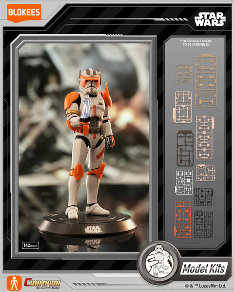 Star Wars: Attack of the Clones Champion Class CC10 Clone Commander Cody Model Kit