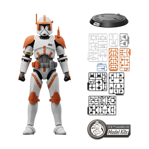 Star Wars: Attack of the Clones Champion Class CC10 Clone Commander Cody Model Kit