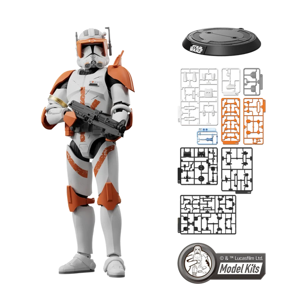 Star Wars: Attack of the Clones Champion Class CC10 Clone Commander Cody Model Kit