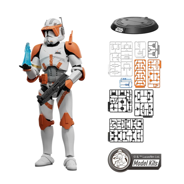 Star Wars: Attack of the Clones Champion Class CC10 Clone Commander Cody Model Kit