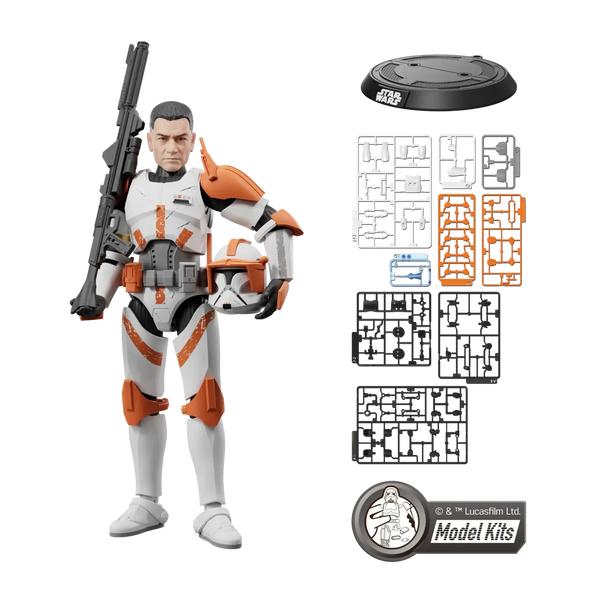 Star Wars: Attack of the Clones Champion Class CC10 Clone Commander Cody Model Kit