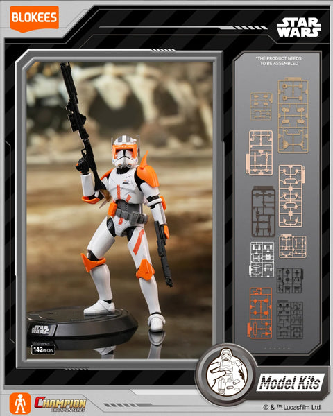 Star Wars: Attack of the Clones Champion Class CC10 Clone Commander Cody Model Kit
