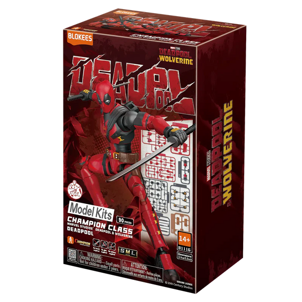 Marvel Deadpool & Wolverine Champion Class 04 Deadpool Model Kits | Blokees