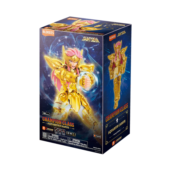 Saint Seiya Champion Class 08 Aquarius Camus | Blokees