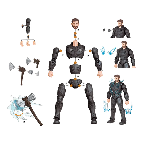 Marvel Infinity Saga Champion Class CC02 Thor Model Kit