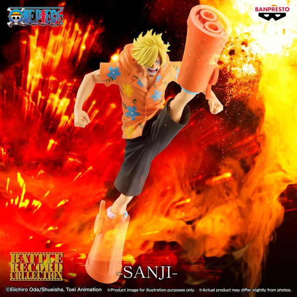 One Piece Battle Record Collection Sanji II Figure