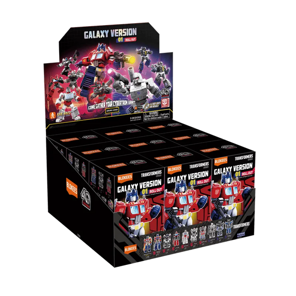 Blokees Transformers Galaxy Version 01 Roll Out
