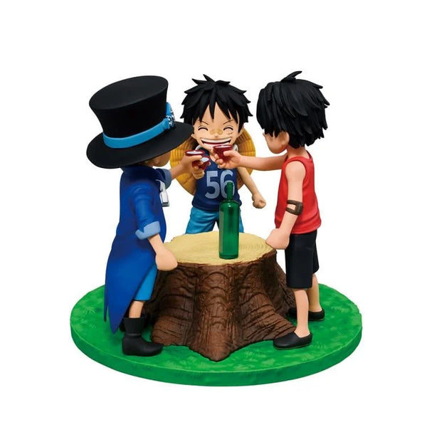 One Piece Revible Moment Ichibansho Ace & Sabo & Luffy (Dramatic Memories) Figure