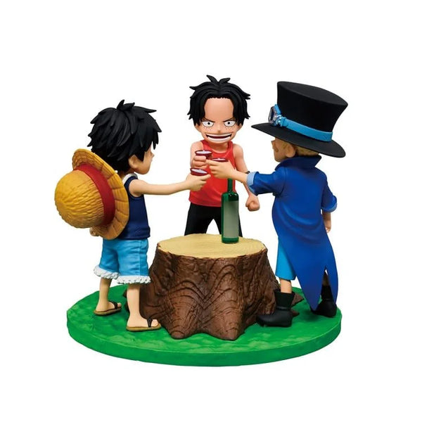 One Piece Revible Moment Ichibansho Ace & Sabo & Luffy (Dramatic Memories) Figure