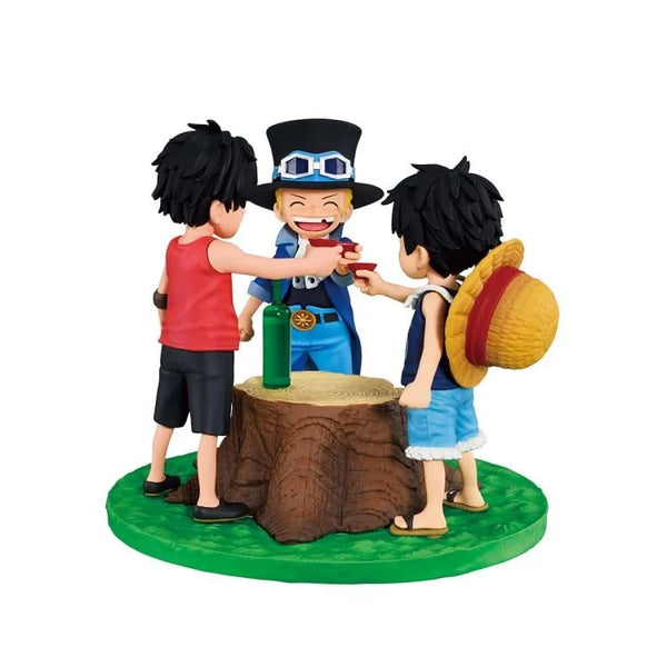 One Piece Revible Moment Ichibansho Ace & Sabo & Luffy (Dramatic Memories) Figure