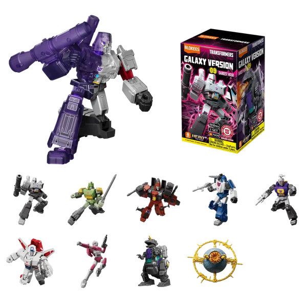 Transformers Galaxy Version 09 Darkest Hour Boxed Set of 9 Model Kits