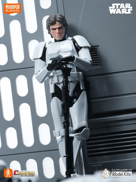 Star Wars: A New Hope Champion Class 03 Han Solo (Stormtrooper Disguise) Model Kit