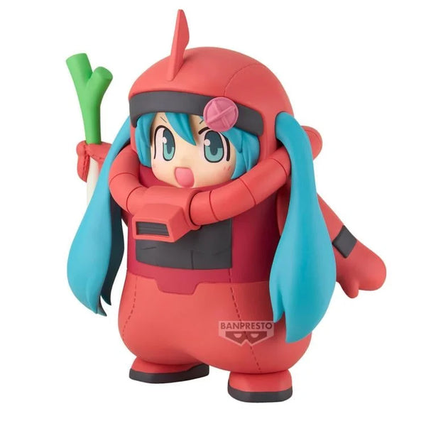 Gundam 45th Anniversary x Hatsune Miku Char's Zaku Costume (Hatsune Miku Ver.) Figure