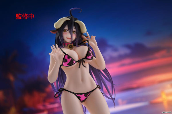 Overlord Desktop Cute Albedo (Cow-Print Swimsuit Ver.) Figure (Renewal Edition)