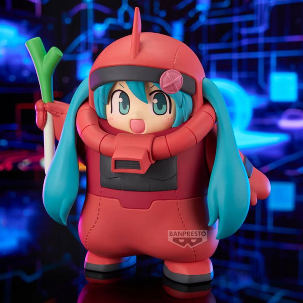 Gundam 45th Anniversary x Hatsune Miku Char's Zaku Costume (Hatsune Miku Ver.) Figure