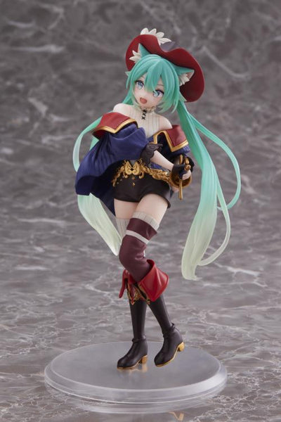 Vocaloid Hatsune Miku (Puss in Boots) Wonderland Figure (Reissue)