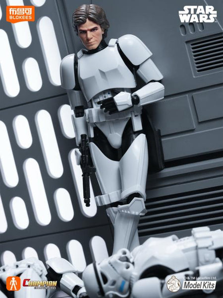 Star Wars: A New Hope Champion Class 03 Han Solo (Stormtrooper Disguise) Model Kit