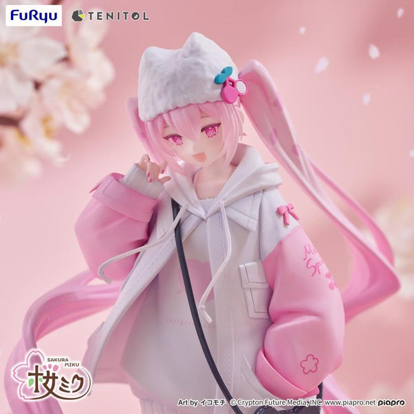 Vocaloid Tenitol Petit Sakura Miku (Cool Style) Figure