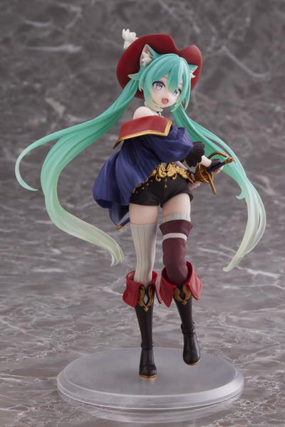 Vocaloid Hatsune Miku (Puss in Boots) Wonderland Figure (Reissue)