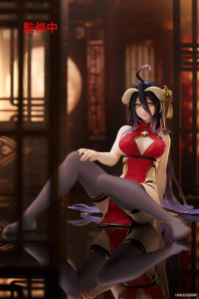 Overlord Desktop Cute Albedo (Chinese Dress Renewal Ver.) Figure