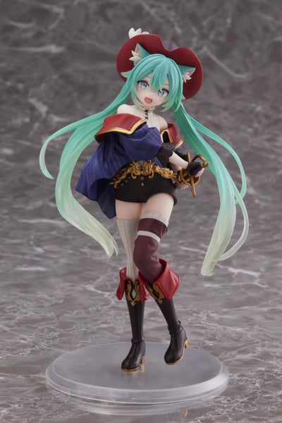 Vocaloid Hatsune Miku (Puss in Boots) Wonderland Figure (Reissue)