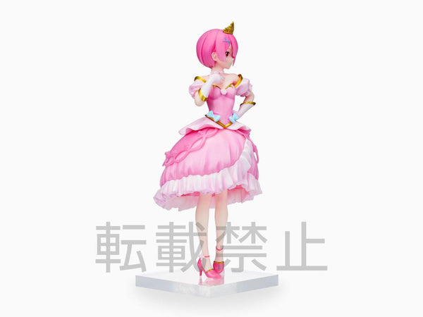 Re:Zero Starting Life in Another World Ram (Pretty Princess Ver.) Super Premium Figure