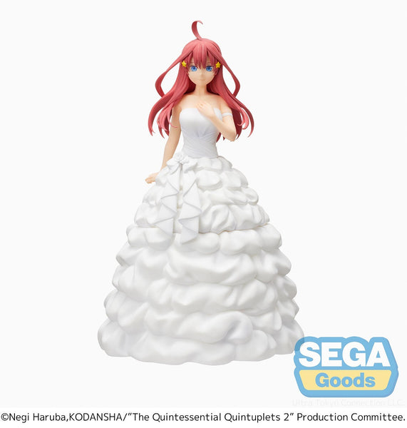 PRE-ORDER The Quintessential Quintuplets Itsuki Nakano (Bride Ver.) Super Premium Figure