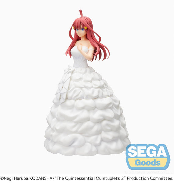 PRE-ORDER The Quintessential Quintuplets Itsuki Nakano (Bride Ver.) Super Premium Figure