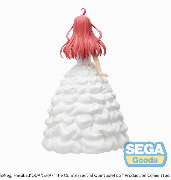 PRE-ORDER The Quintessential Quintuplets Itsuki Nakano (Bride Ver.) Super Premium Figure