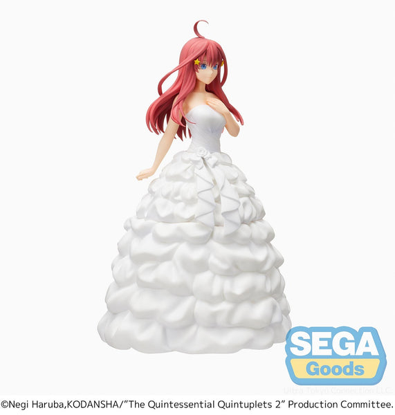 PRE-ORDER The Quintessential Quintuplets Itsuki Nakano (Bride Ver.) Super Premium Figure