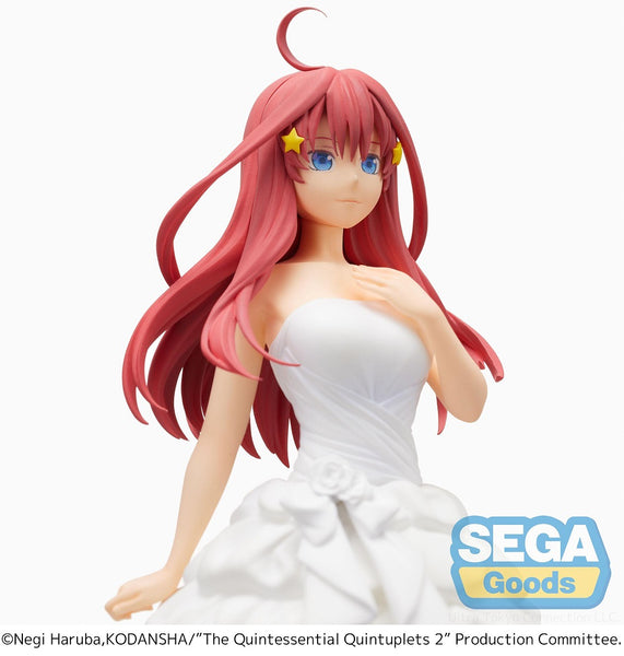 PRE-ORDER The Quintessential Quintuplets Itsuki Nakano (Bride Ver.) Super Premium Figure